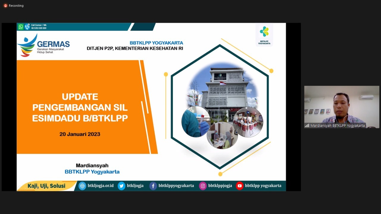 Pertemuan Kelompok Kerja (Pokja) Sistem Informasi Laboratorium Aplikasi eSIMDADU